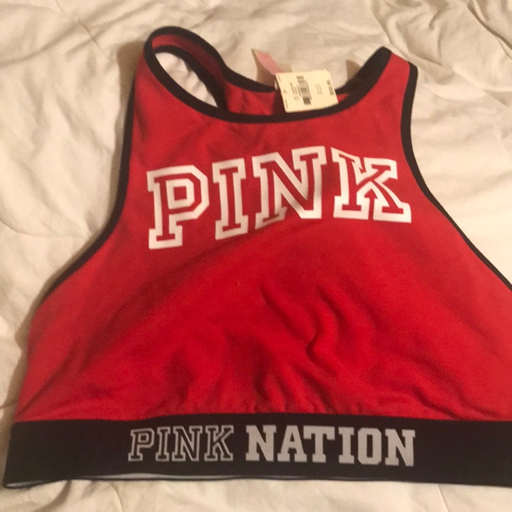 Pink excerise top